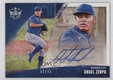 2022 Panini Diamond Kings DK Signatures Holo Silver 51/75 Angel Zerpa Auto 19b1