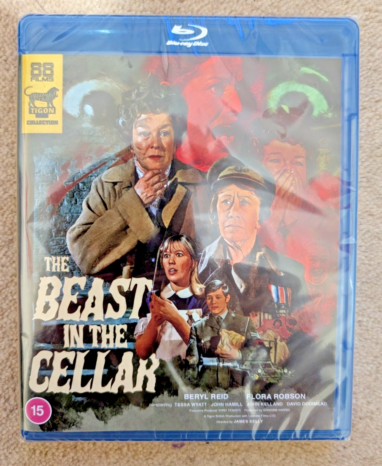 BLU-RAY    THE BEAST IN THE CELLAR    88 FILMS   BRAND NEW SEALED UK STOCK