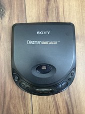 Vintage 93 Sony Discman Mega Bass D-220 Compact Disc Player TESTED WORKS
