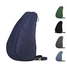 Healthy Back Bag AmeriBag 10" Nylon Ergonomic Crossbody Sling Baglett for Eve...