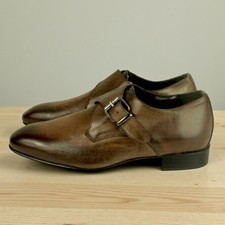 Sergio Monkstrap Best Brown Dress Shoes for Boys