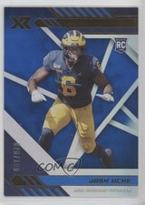 2020 Panini XR Rookie Blue 26/199 Josh Uche #168 13c1