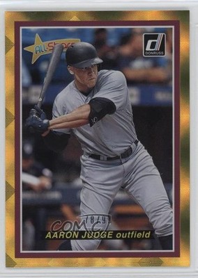 2018 Panini Donruss All Stars Gold 78/99 Aaron Judge #AS1 l5x