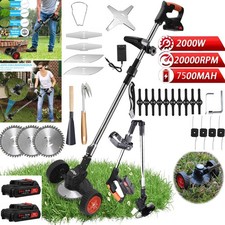 Cordless Strimmer 24V Bundle Grass Trimmer Kit Garden Electric Lawn Edger Cutter