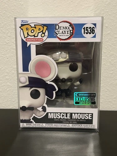 NEW! Demon Slayer Funko 1536 Muscle Mouse Entertainment Earth Exclusive!
