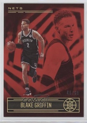 2020-21 Panini Illusions Trophy Collection Red 48/99 Blake Griffin #80 0n0t