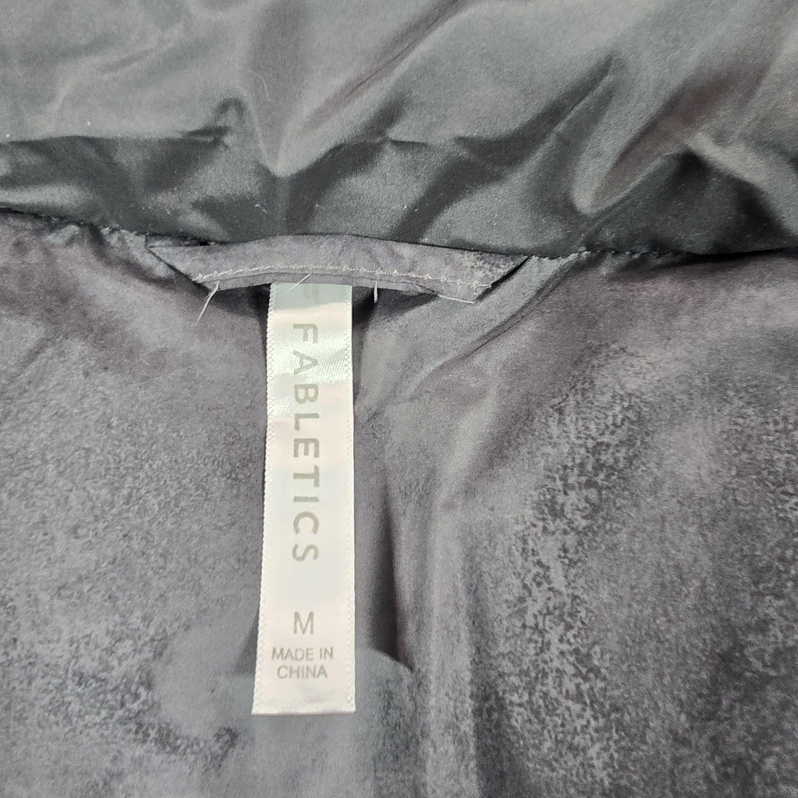 Fabletics Puffer Jacket Womens Medium Gray Insula… - image 6