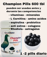 NaturalCelador Champion Pills for Birds 600 Tablets