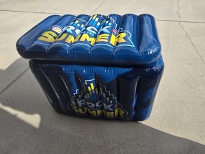 "Rock Your Summer" branded inflatable cooler Pepsi/Lays
