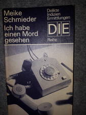 DIE Reihe-Delikte-Indizien-Ermittlungen-1983-Ich habe einen Mord gesehen- 191 S
