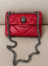 Borsa Kurt Geiger London The Kensington Mini in pelle rossa. Prezzo al pubblico £ 199