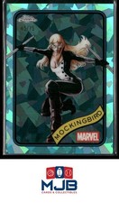 2025 Topps Chrome Sapphire Edition Marvel Mockingbird Aqua Sapphire #/75 #37