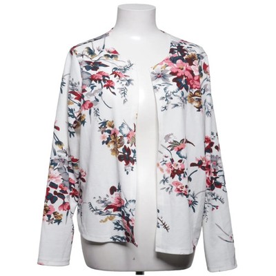 Shein Curve, Strickjacke, Damen, Größe: 1XL, Weiß/Mehrfarbig #hbU