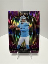 2025 Panini Select - Premier Level Cam Ward #126 Purple Shock Prizm /699 (RC)