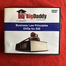 Big Daddy University Business Law Principles DVD For 530