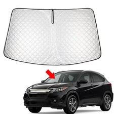 Car Foldable Windshield Sun Shade Visor Protector Custom For Honda HR-V 16-22