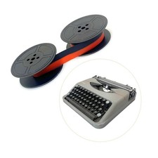 NEW Black / Red Ribbon for Hermes Rocket Typewriter Portable Paillard Vtg Swiss