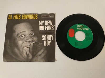 Al Fats Edwards My New Orleans, International 7'' Single Germany vg+