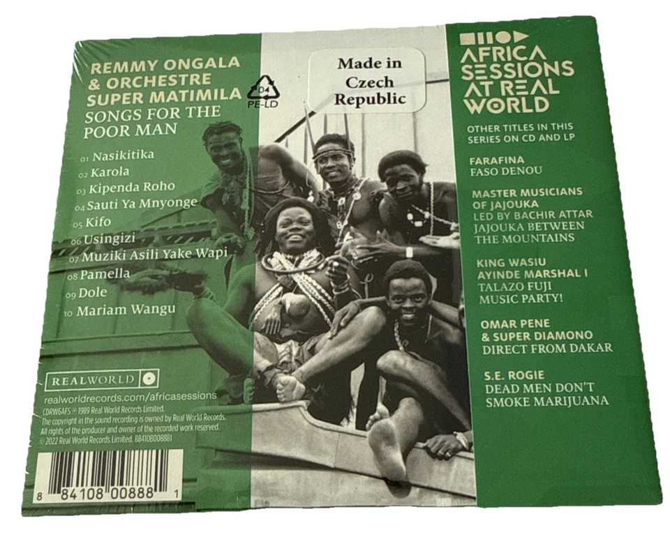 Remmy Ongala & Orchestre Super Matimila Songs for the Poor Man (CD) - Bild 2 von 2