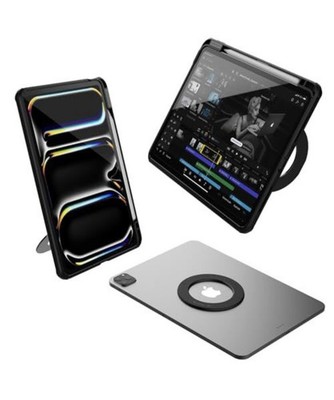 Nillkin CamShield Pad Case for iPad Pro 13 2024 Black Magnetic Stand Cover NEW