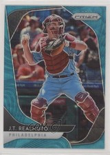 2020 Panini Prizm Tier II Teal Wave Prizm JT Realmuto #172 3bs