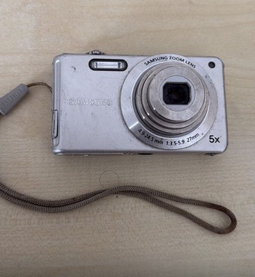 Samsung ST71 Digital Camera Kamera Silber, Ungeprüft, Händler, Bitte Alles Lesen