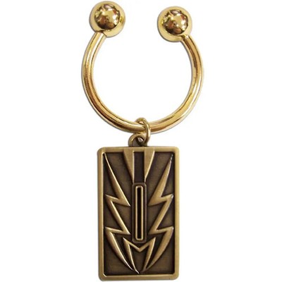 Bleach - Renji Abarai Zabimaru Zanpakuto Sword Guard Tsuba Keychain (Metal) - Gr