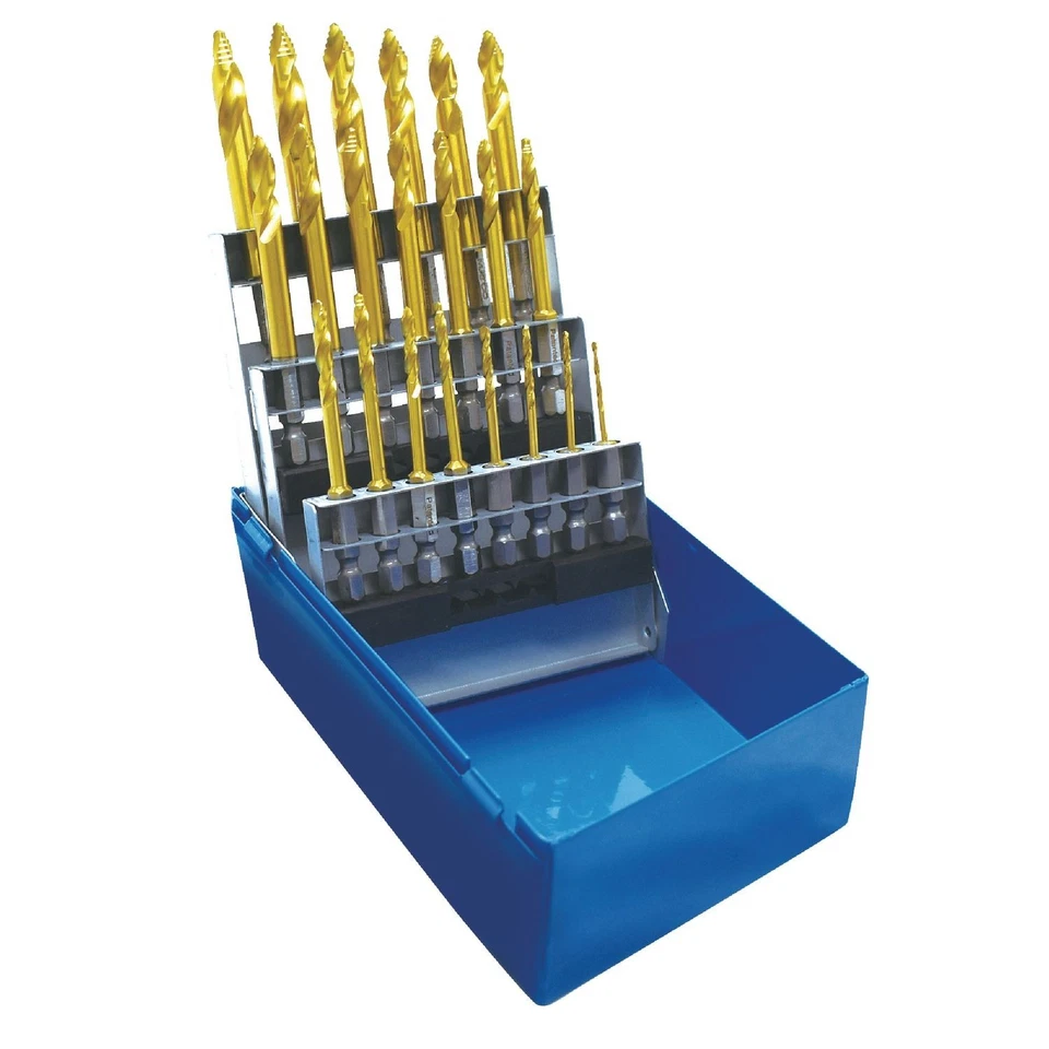 Matco tools DBQC21HSBS Quick-change stubby hyper-step drill bit set - Image 2 of 4