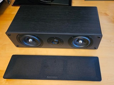 Cambridge Audio S50 Hi-Fi Center Speaker (2-Wege, 80W, passiv, schwarz, 4-8 Ohm)