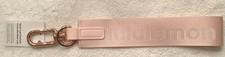 Lululemon Never Lost Keychain- Pink Pearl/White/Rose Gold