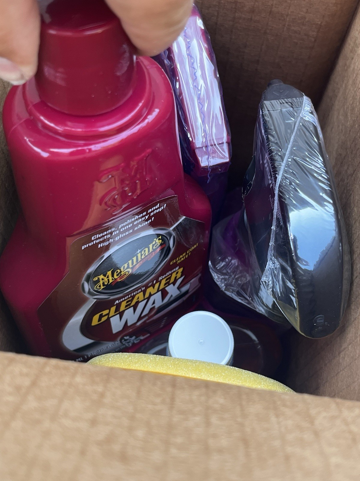 Complete Car Care Kit Meguiar's Wash Wax Detail Interior Exterior new(open box)