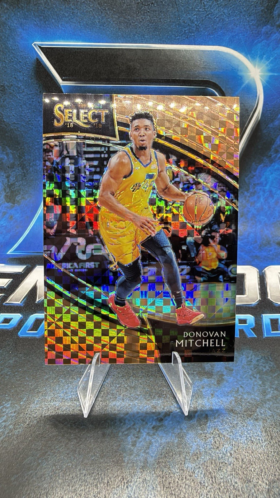 Panini Select 2018-19 Donovan Mitchell Courtside Copper Prizm /60 #265 Jazz
