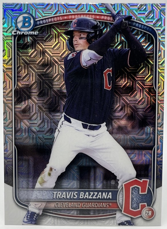 2025 Bowman Draft Travis Bazzana Chrome Mojo Refractor #BDC-49 Guardians