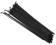 Merritt Stainless 14g Spokes (Black) (Bag of 40)