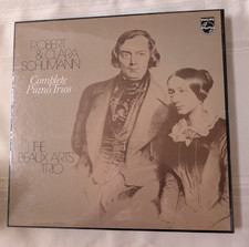 Brand New ROBERT &CLARA SCHUMANN Complete Piano Trios 2LP NM/NM BEAUX ARTS TRIO