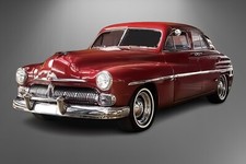 1950 Mercury Sedan Car 13x19 Poster Style Photoart 10m Hq Ford