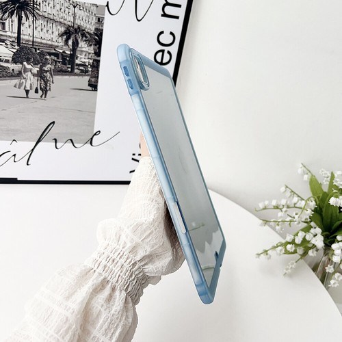 Candy Clear Case Cover With Pencil Holder For iPad Air/Pro 11 Air 5/4 10/9/8/7th - Picture 11 of 20