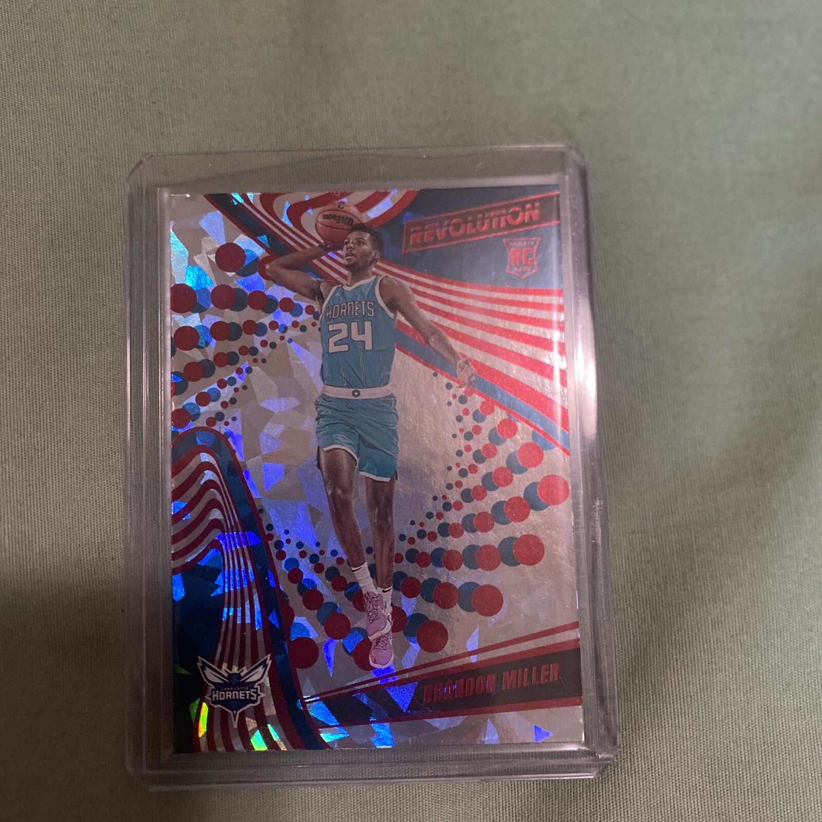 2023-24 Panini Revolution - Rookies Chinese New Year #106 Brandon Miller (RC)