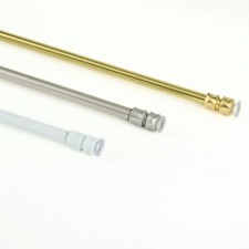 Astine per Tende a Molla Regolabili a Vetro in Alluminio bastone tenda pressione