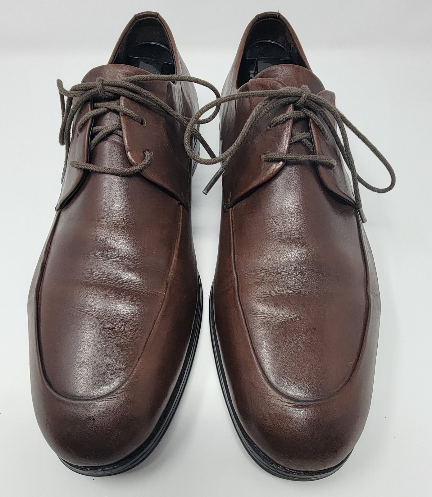 SAOLA JOHNSTON MURPHY scarpe uomo pelle marrone scarpe Oxford 15 2350 taglia 9 5M