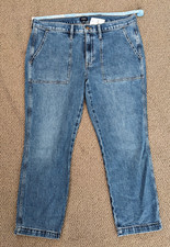 NWTs J Crew Jeans High Rise Straight Style Denim BT039 Size 31 Pockets