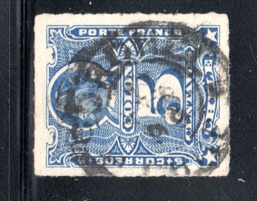 CHILE, COLON RULETADO, MATASELLOS DE CORONEL (NEA0188)