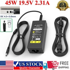 For Dell XPS 13 9333 9343 9350 9360 45W AC Charger Power Cord Adapter LA45NM131