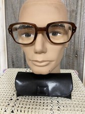 Vintage 1960's Classic Military Issue USS 50-26 Frames 4 3/4 and 6 Glasses