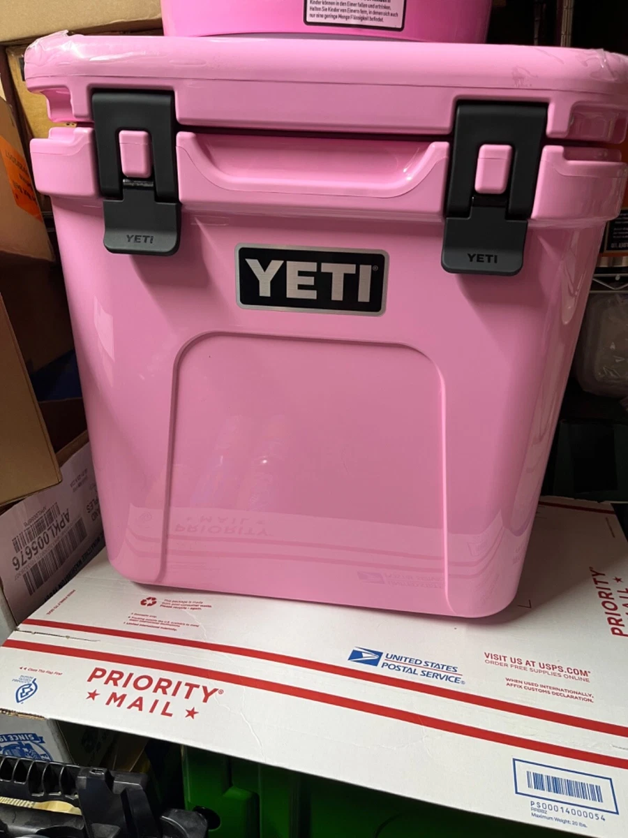 Yeti Power Pink Cooler Roadie 24 RARE/AUTHENTIC IN HAND Ready to