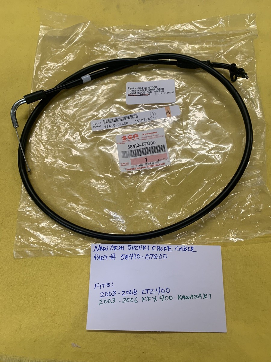 2003-2008 Suzuki LTZ400 Z400 KFX400 OEM Choke Cable | Genuine OEM