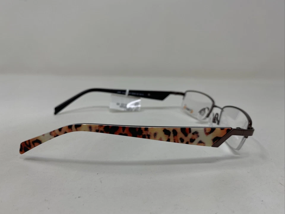 Marco de gafas Eschenbach Crush 850027 60 47-18-130 de metal marrón medio borde ZZ54 Foto 4 de 4