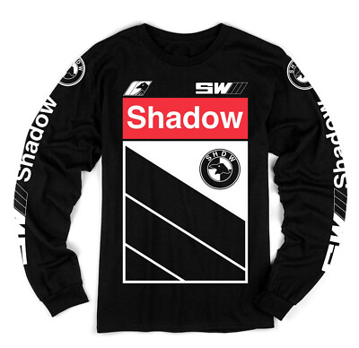 SHADOW CONSPIRACY DTM LONG SLEEVE SHIRT BMX JERSEY SIZE MD VANS