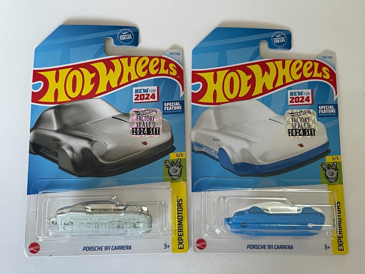 2024 HOT WHEELS EXPERIMOTORS PORSCHE 911 CARRERA WITH FACTORY