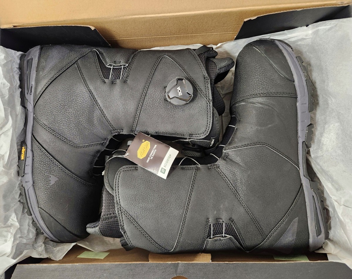 Burton Photon Wide Double Boa Boots | 14 | Full Black